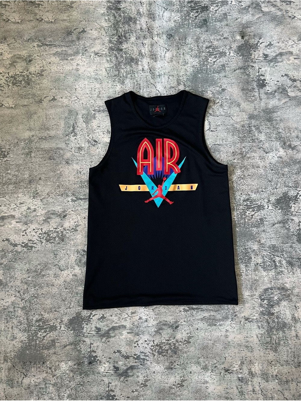 Black Mesh Jordan Tanktop